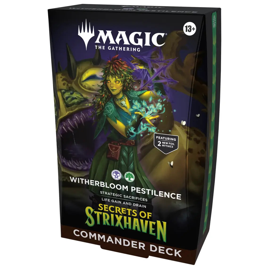 Magic the Gathering – Secrets of Strixhaven Commander Witherbloom Pestilence deutsch