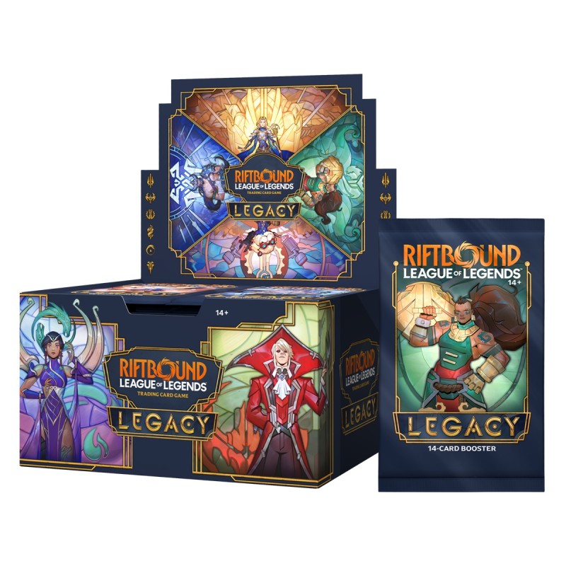 *Pre Order* Riftbound Play Booster League of Legends Legacy englisch