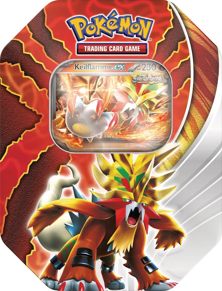 Pokémon TCG Tin 116 Keilflamme *Deutsche Version*