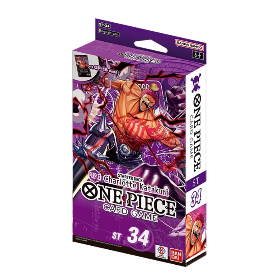 One Piece Card Game Purple Charlotte Katakuri (ST-34) Starter Deck englisch