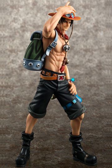 One Piece Excellent Model P.O.P PVC Statue NEO-DX Portgas D. Ace 10th Limited Ver. 23 cm