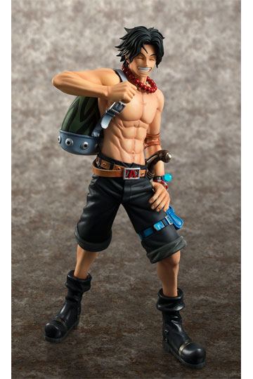 One Piece Excellent Model P.O.P PVC Statue NEO-DX Portgas D. Ace 10th Limited Ver. 23 cm