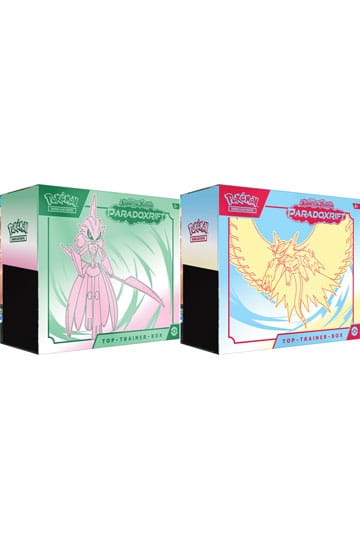 Pokémon KP04 Karmesin&Purpur Paradoxrift Top Trainer Box Dornsichel *Deutsche Version*