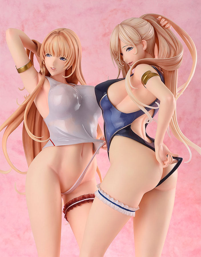 COMIC E×E 12 PVC Statue 1/4 Mira Tsubakihara Swimsuit Ver. 42 cm