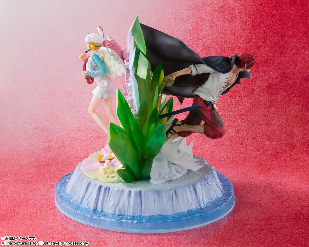 One Piece Film: Red FiguartsZERO PVC Statue (Extra Battle) Shanks & Uta 24 cm