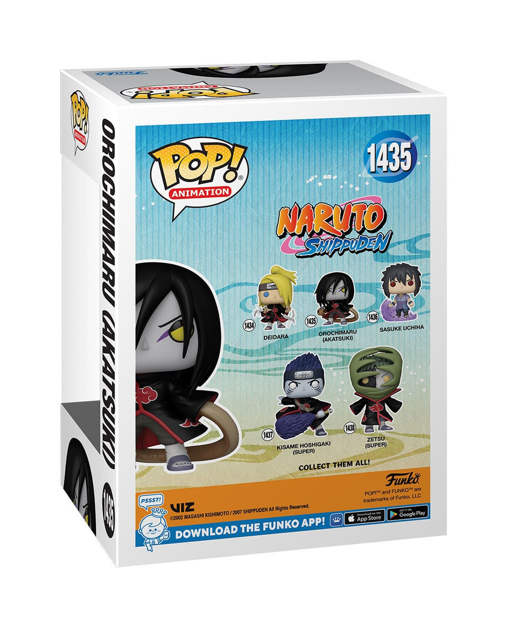 Naruto Pop! Animation Vinyl Figur Orochimaru 9 cm