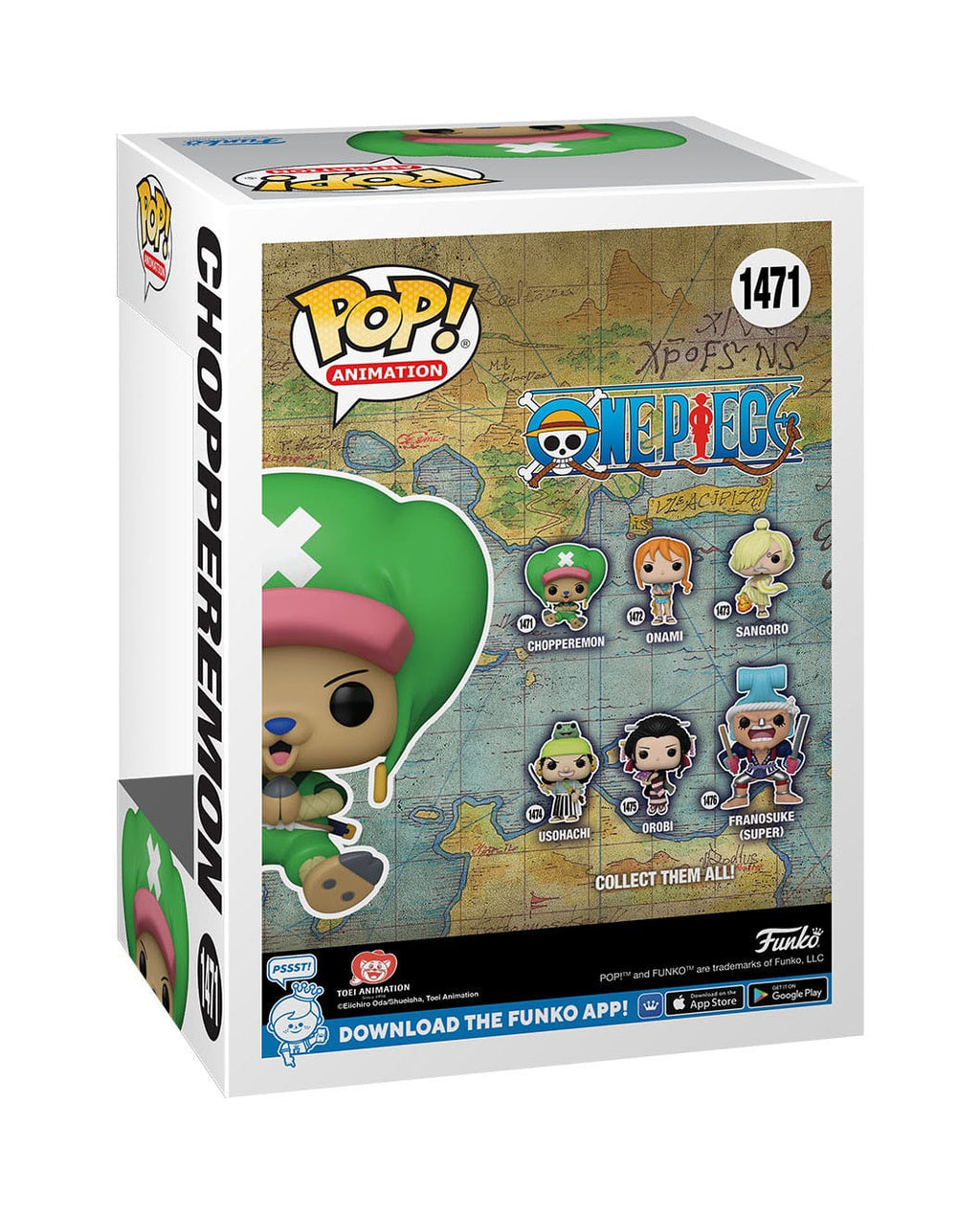 One Piece POP! Animation Vinyl Figur Chopperemon (Wano) 9 cm