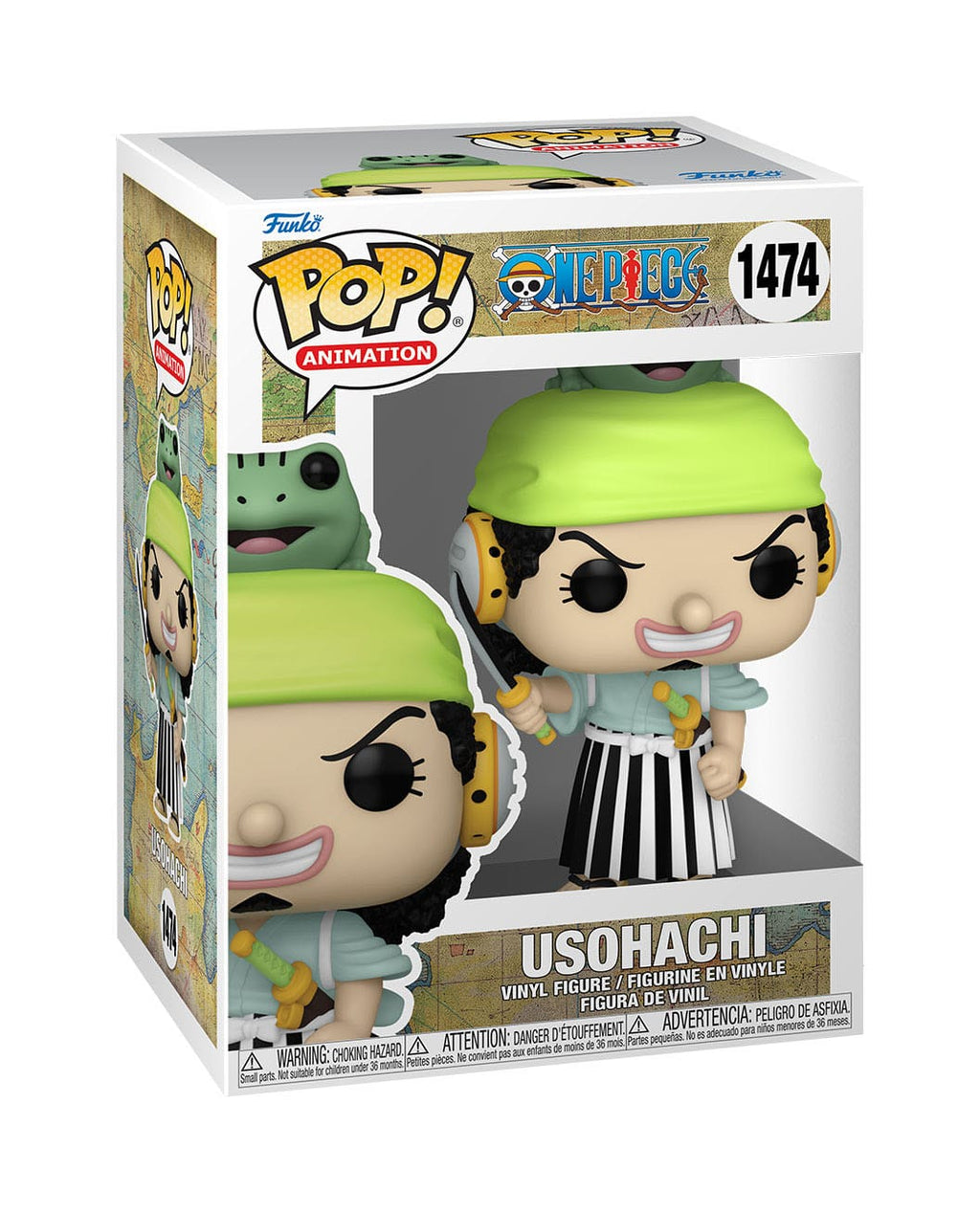 One Piece POP! Animation Vinyl Figur Usohachi (Wano) 9 cm