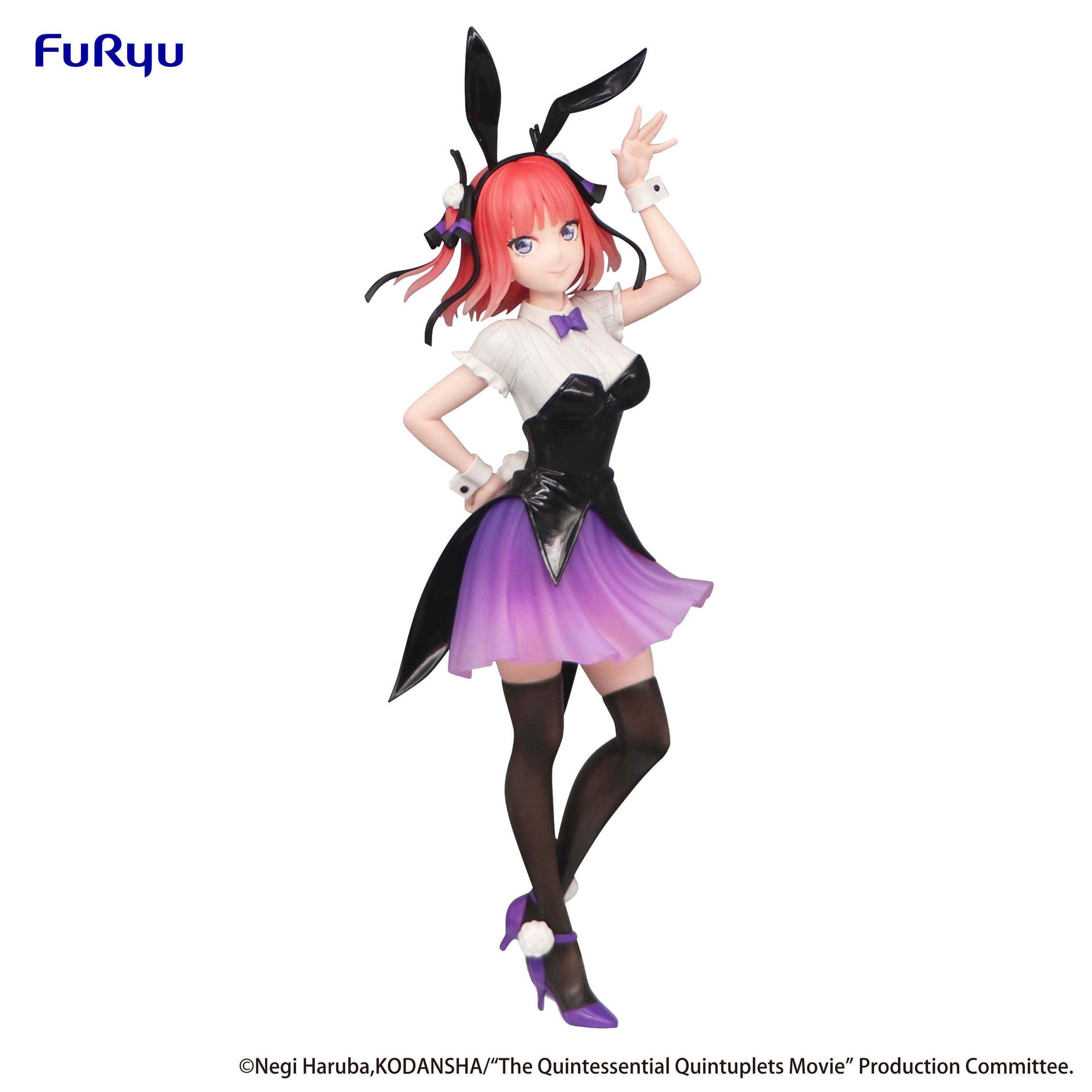 The Quintessential Quintuplets Movie Trio-Try-iT PVC Statue Nino Nakano Bunnies Ver. 23 cm