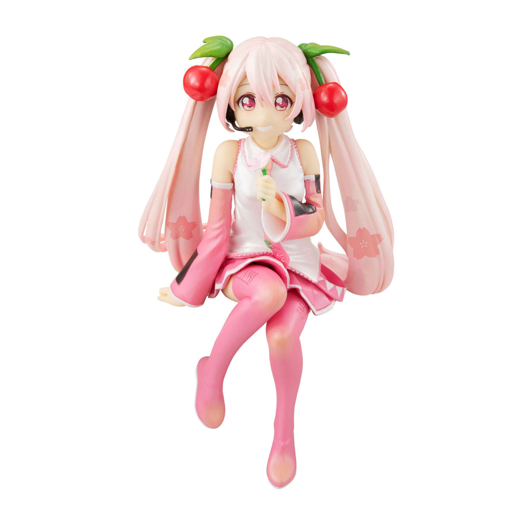 Hatsune Miku PVC Statue Sakura Miku 2022 Pearl Color 13 cm