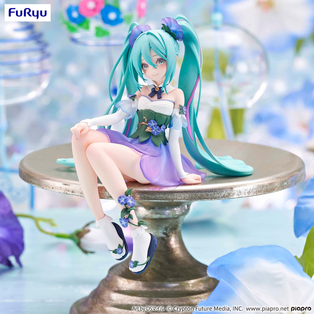 Hatsune Miku PVC Statue Miku Flower Fairy Morning Glory 14 cm