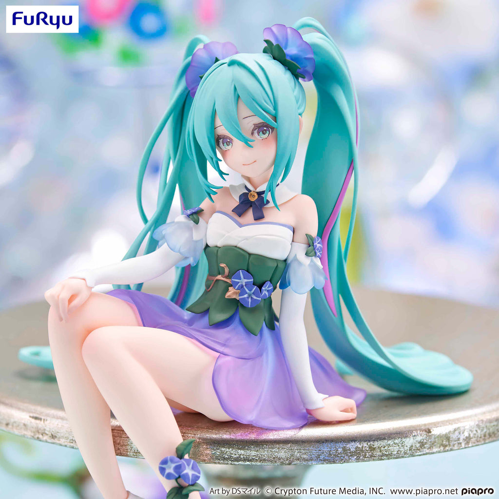 Hatsune Miku PVC Statue Miku Flower Fairy Morning Glory 14 cm