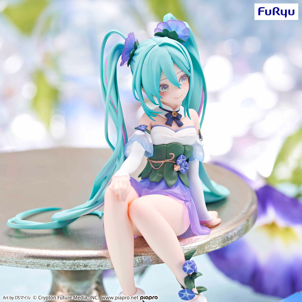 Hatsune Miku PVC Statue Miku Flower Fairy Morning Glory 14 cm