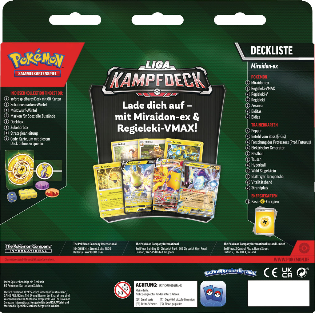 Pokémon TCG Liga-Kampfdeck November 2023 *Deutsche Version*