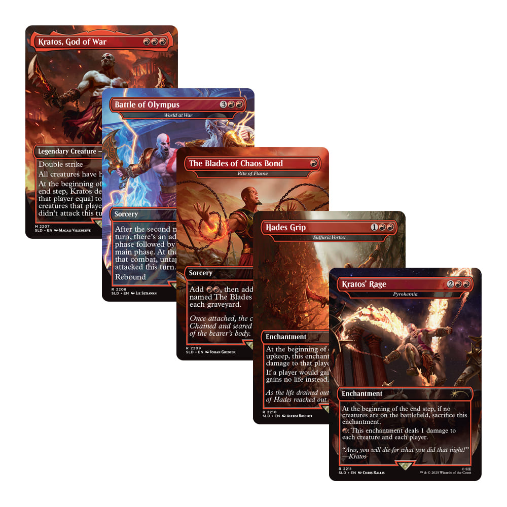 *Pre Order* Magic the Gathering Secret Lair x PlayStation: God of War: Greek englisch