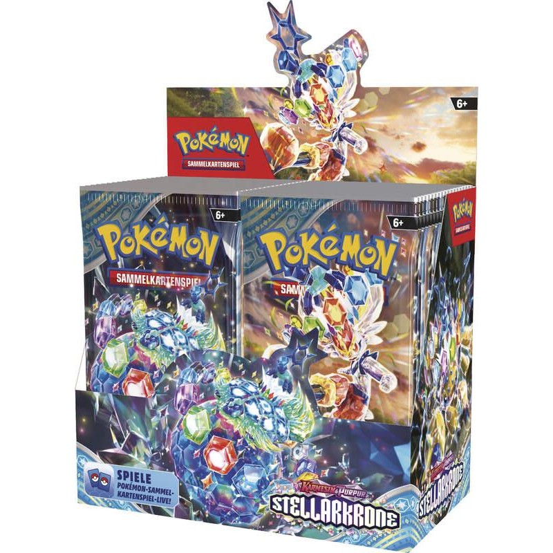 Pokémon TCG KP07 Stellarkrone Booster Display (36) *Deutsche Version*