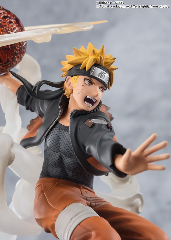 Naruto Shippuden Figuarts ZERO Extra Battle PVC Statue Naruto Uzumaki-Sage Art Lava Release Rasenshuriken 24 cm