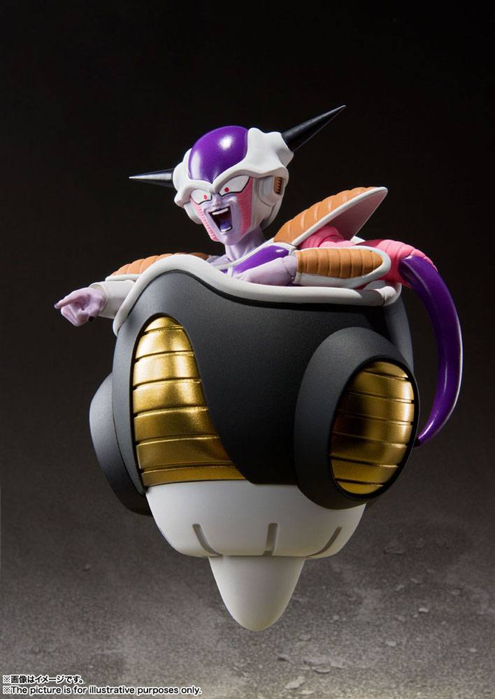 Dragonball Z S.H. Figuarts Actionfigur Frieza First Form & Frieza Pod Set 11 cm