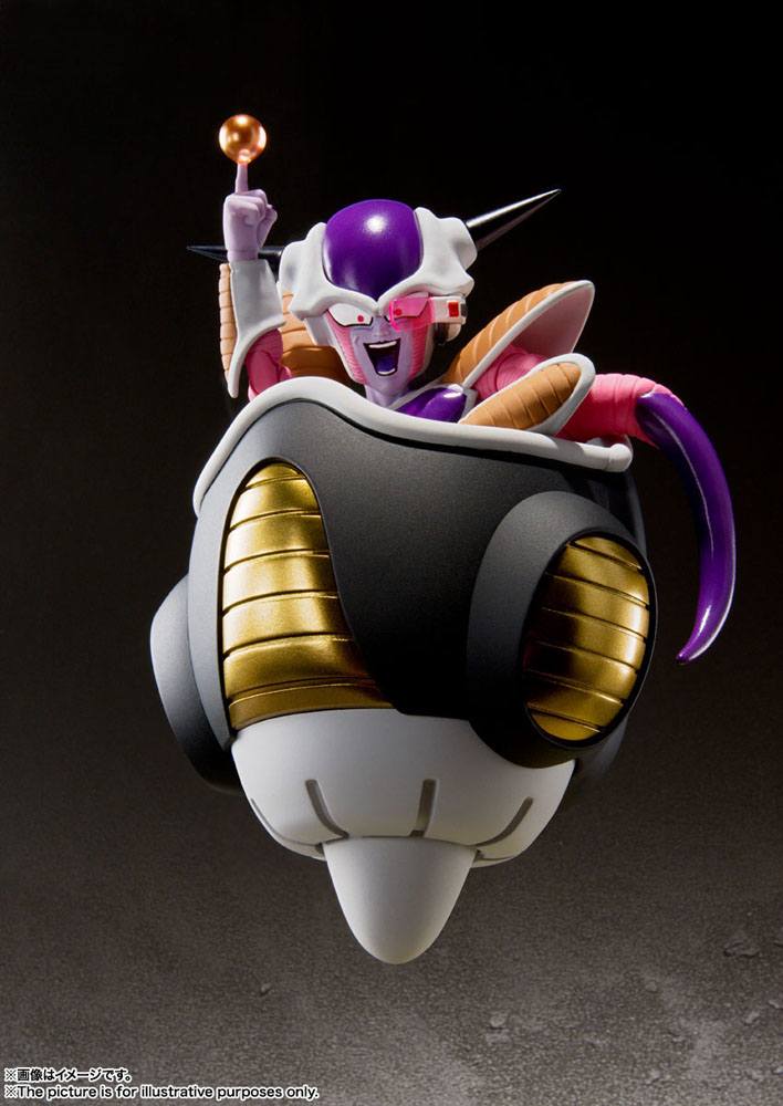 Dragonball Z S.H. Figuarts Actionfigur Frieza First Form & Frieza Pod Set 11 cm