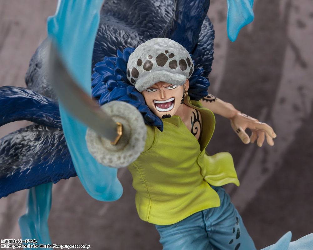 One Piece FiguartsZERO PVC Statue Extra Battle Trafalgar Law Battle of Monsters on Onigashima 24 cm