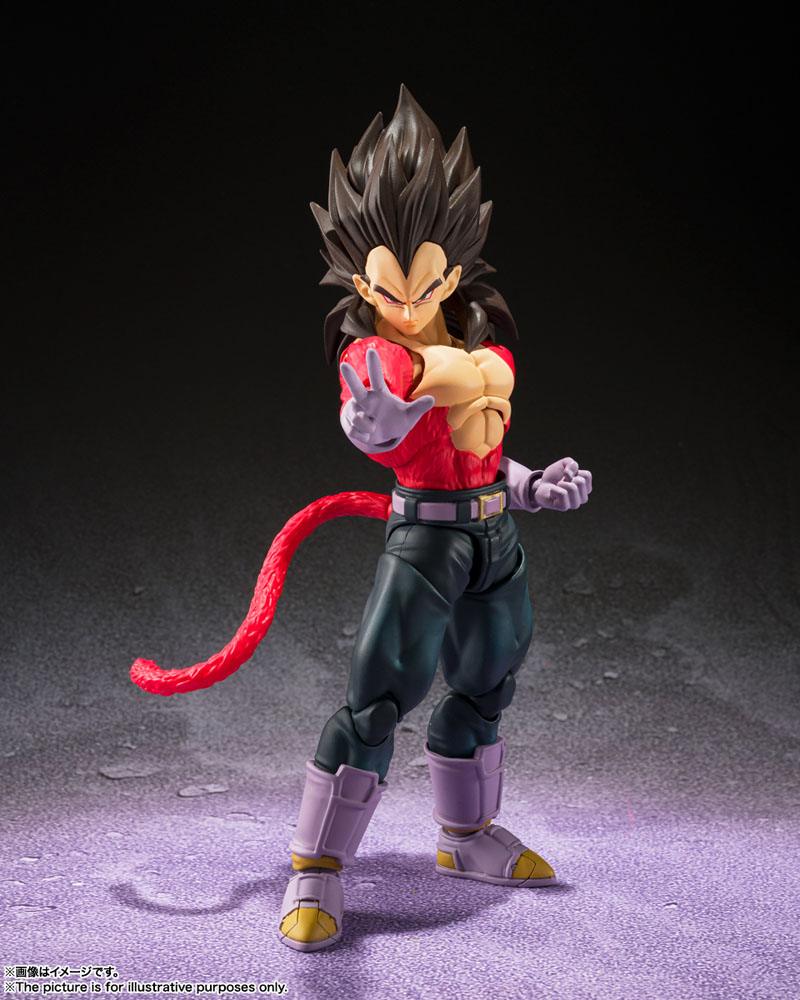 Dragon Ball GT S.H. Figuarts Actionfigur Super Saiyan 4 Vegeta 13 cm