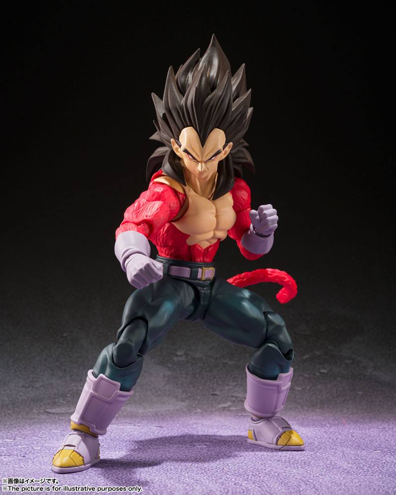 Dragon Ball GT S.H. Figuarts Actionfigur Super Saiyan 4 Vegeta 13 cm