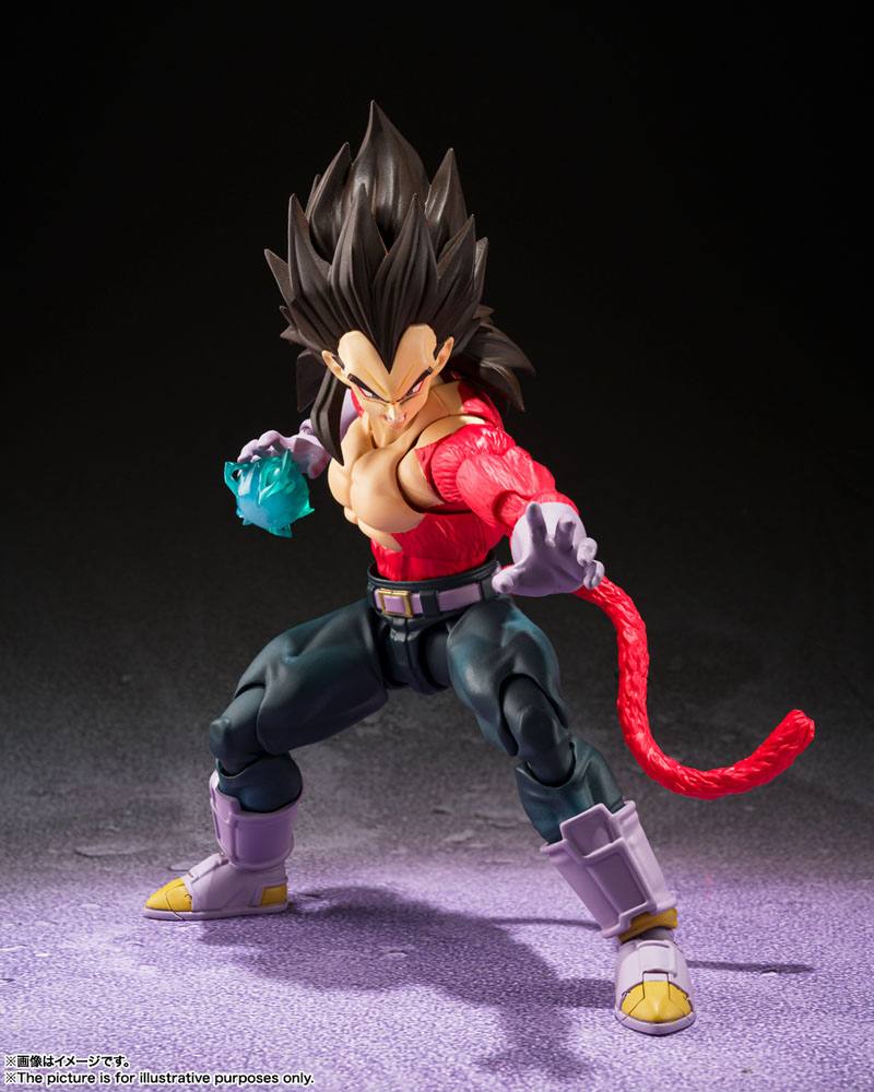 Dragon Ball GT S.H. Figuarts Actionfigur Super Saiyan 4 Vegeta 13 cm