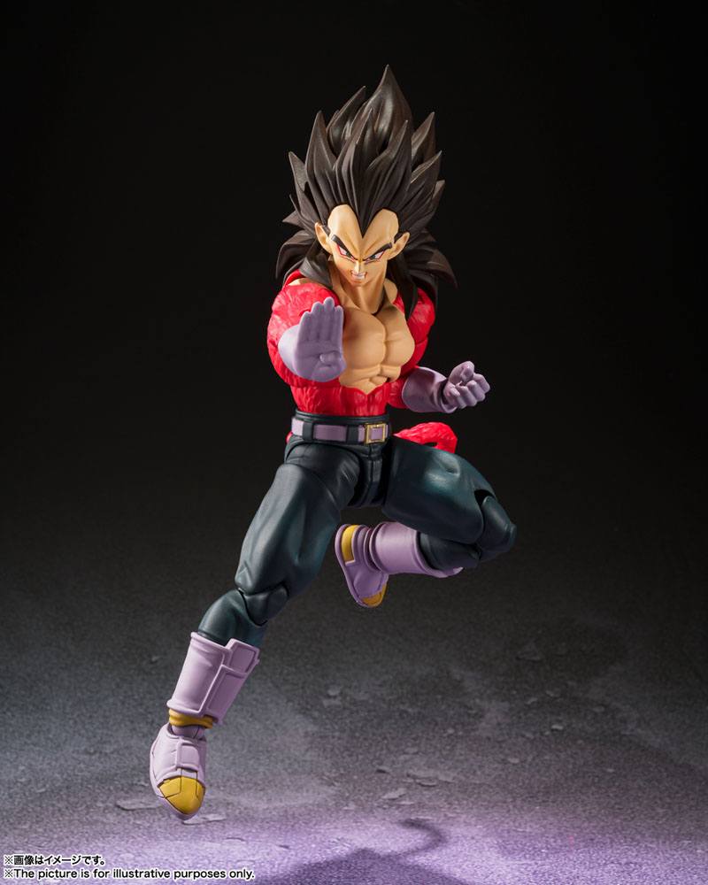 Dragon Ball GT S.H. Figuarts Actionfigur Super Saiyan 4 Vegeta 13 cm