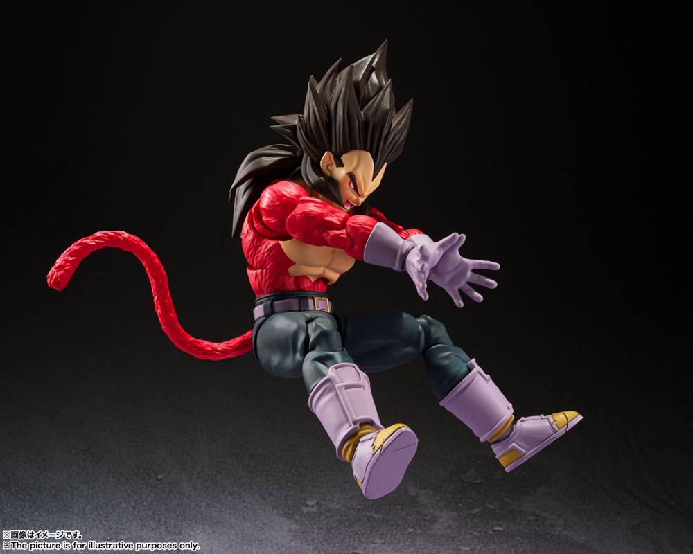 Dragon Ball GT S.H. Figuarts Actionfigur Super Saiyan 4 Vegeta 13 cm