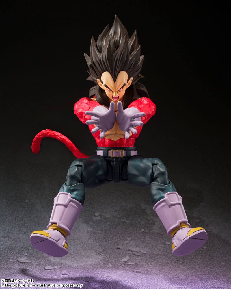 Dragon Ball GT S.H. Figuarts Actionfigur Super Saiyan 4 Vegeta 13 cm