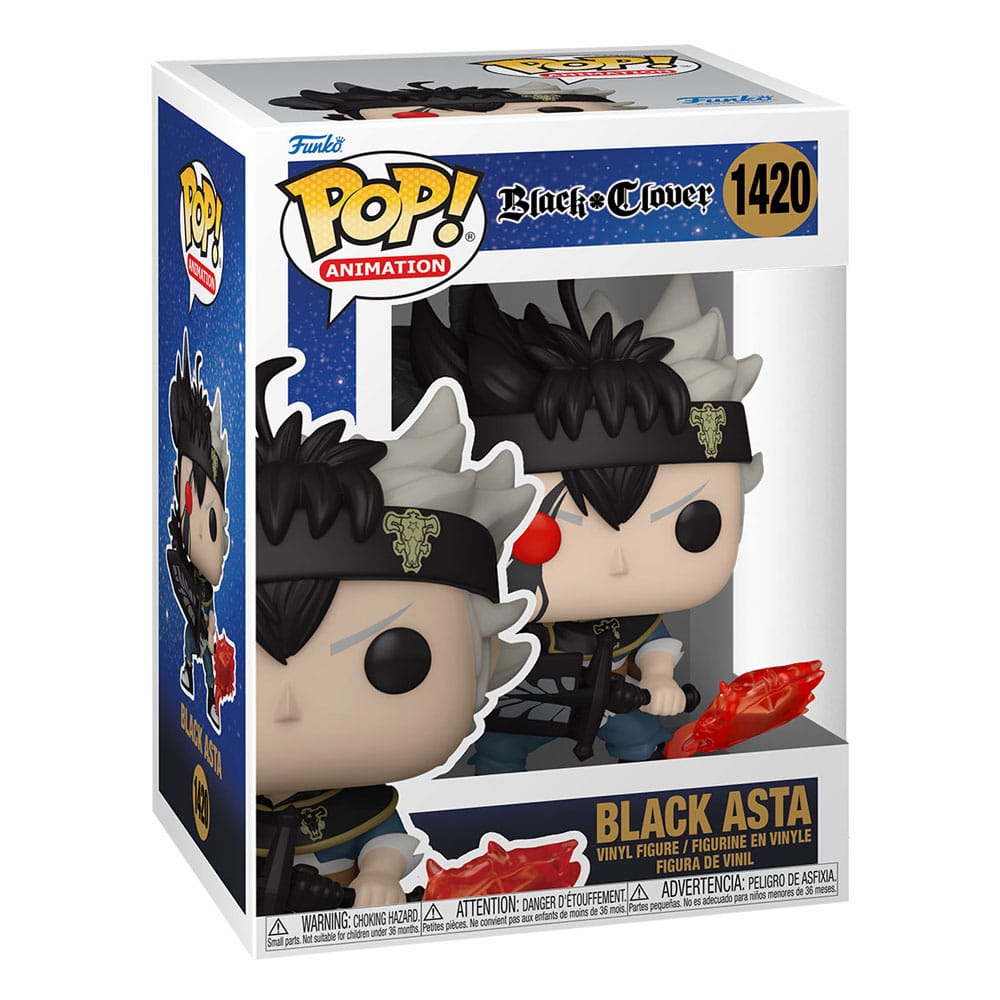 Black Clover POP! Animation Vinyl Figur Asta 9 cm