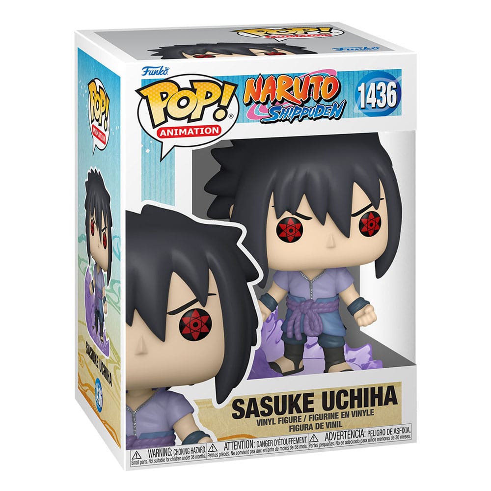 Naruto Pop! Animation Vinyl Figur Sasuke (First Susano'o) 9 cm