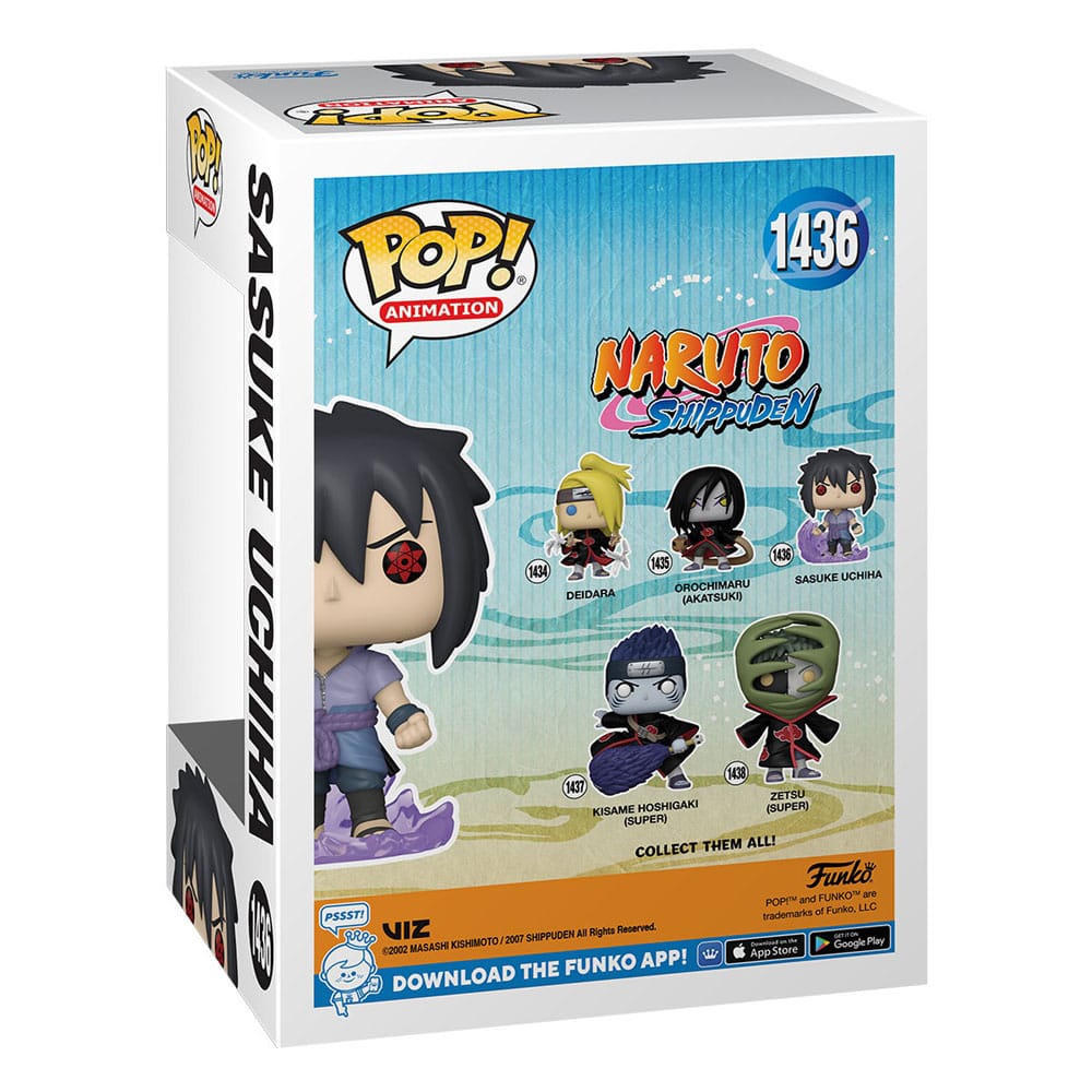 Naruto Pop! Animation Vinyl Figur Sasuke (First Susano'o) 9 cm