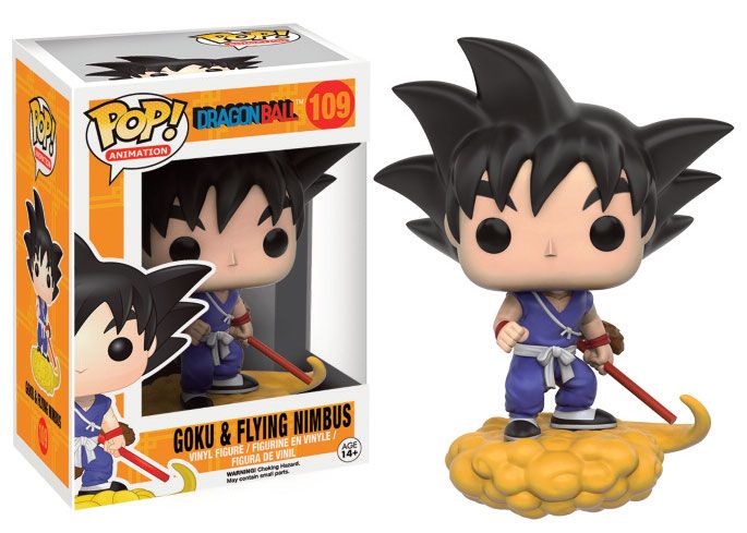 Dragon Ball Z POP! Animation Vinyl Figur Goku auf Jindujun 9 cm