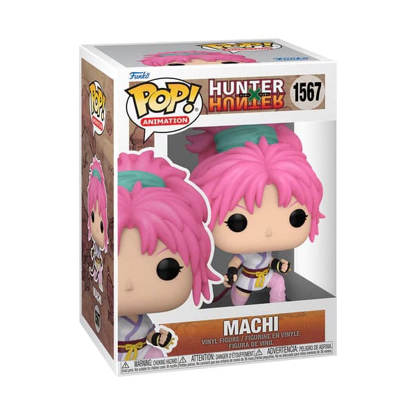 Hunter x Hunter POP! Animation Vinyl Figur Machi Komacine 9 cm