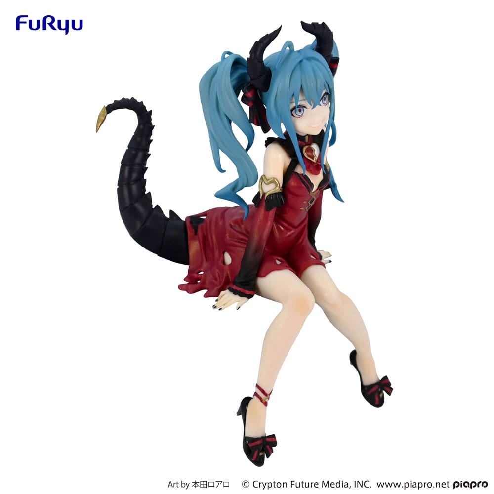 Hatsune Miku PVC Statue Hatsune Miku Villain Red Color ver. 16 cm