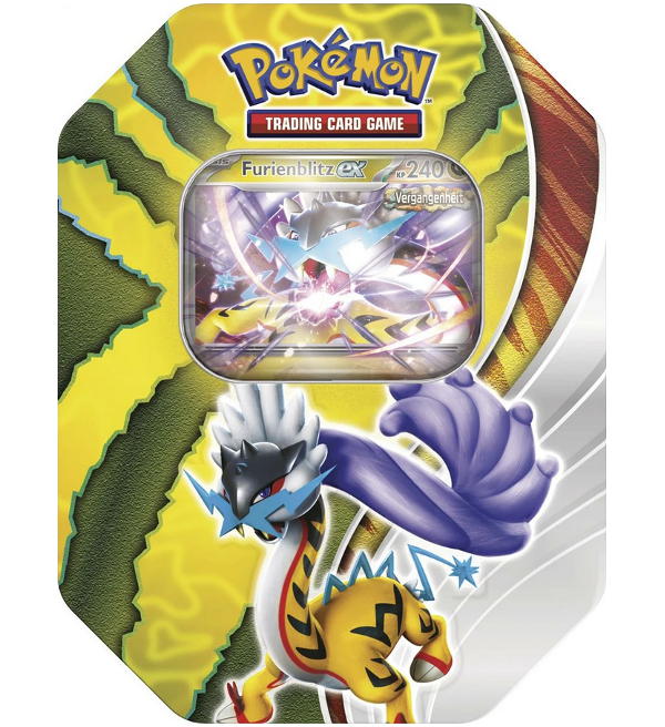 Pokémon TCG Tin 114 Furienblitz *Deutsche Version*