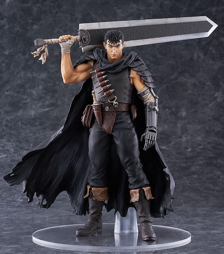 *Pre Order* Berserk Pop Up Parade L PVC Statue Guts (Black Swordsman) 22 cm