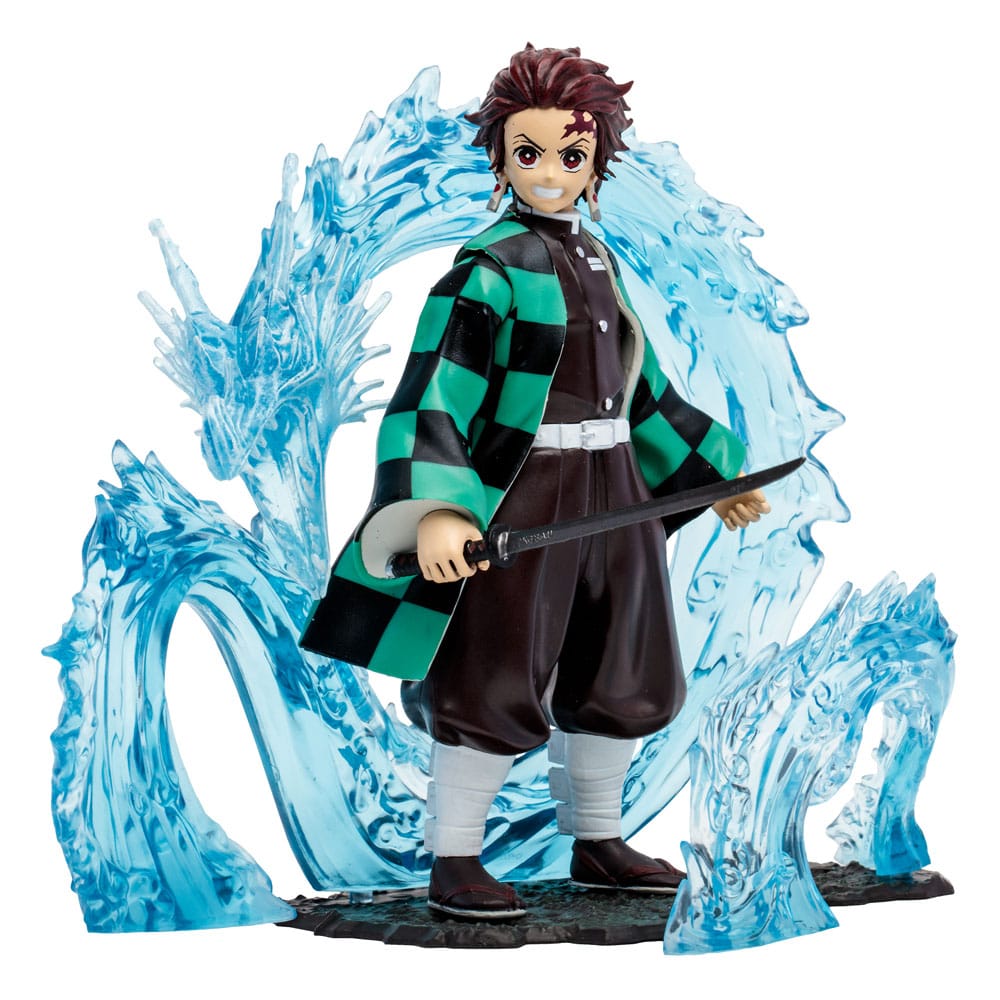 Demon Slayer: Kimetsu no Yaiba Actionfigur Tanjiro Water Dragon 13 cm