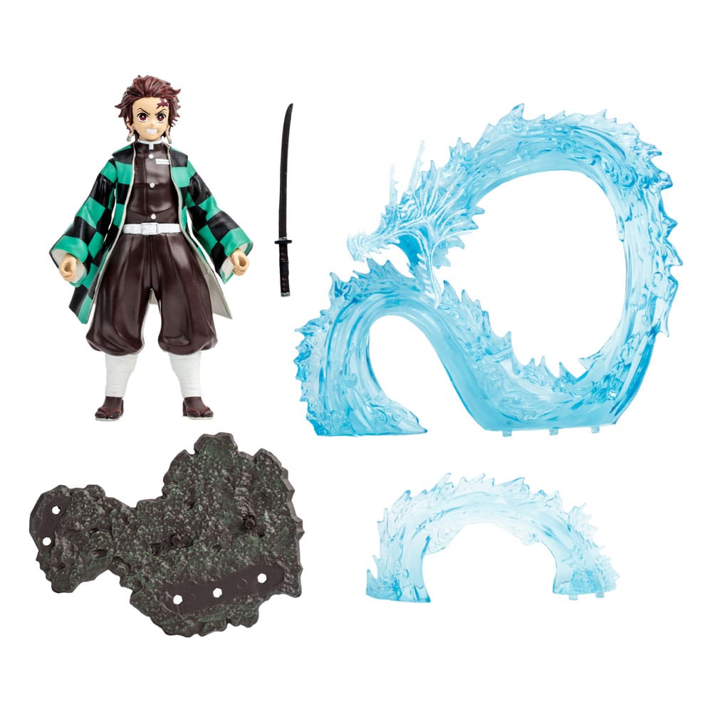 Demon Slayer: Kimetsu no Yaiba Actionfigur Tanjiro Water Dragon 13 cm