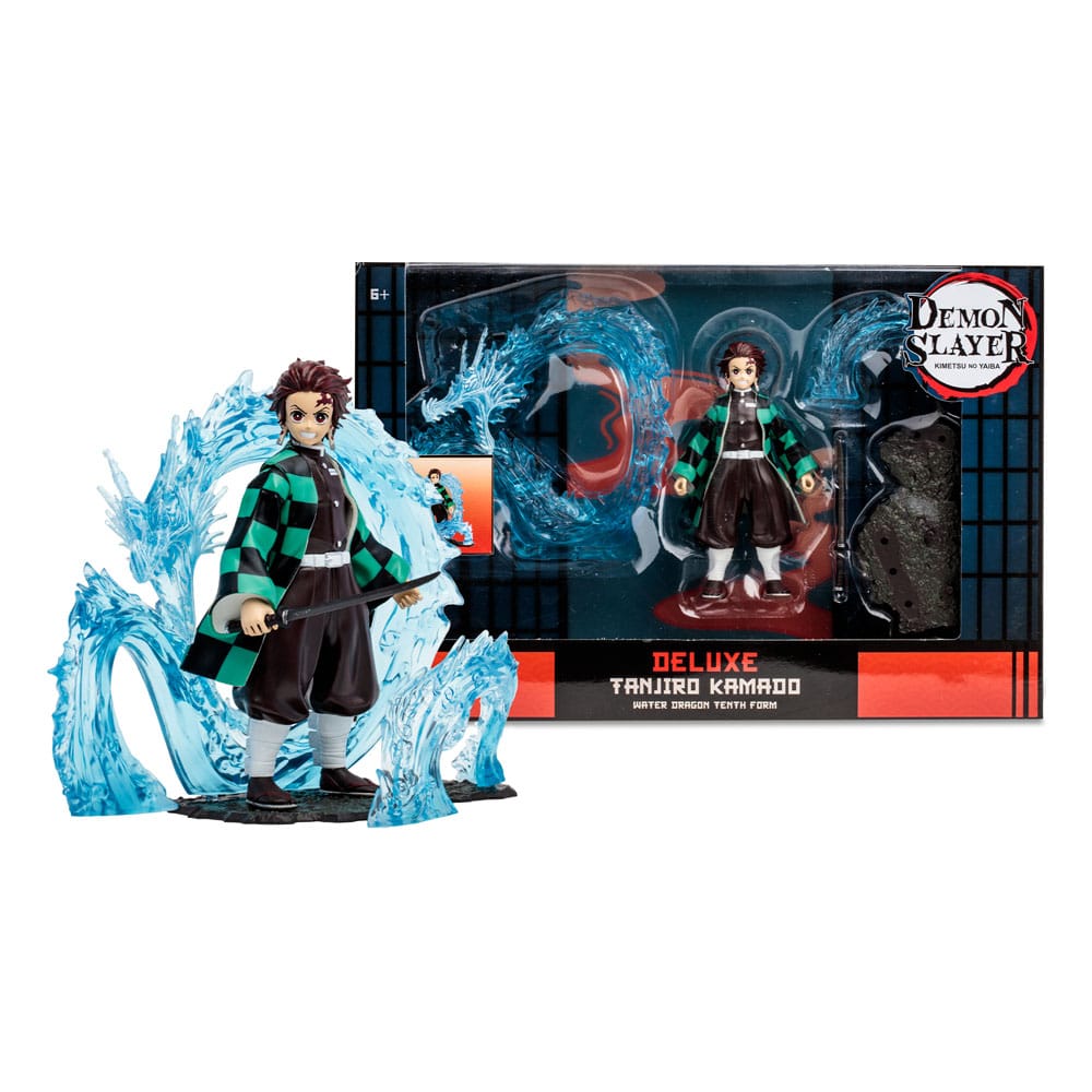 Demon Slayer: Kimetsu no Yaiba Actionfigur Tanjiro Water Dragon 13 cm