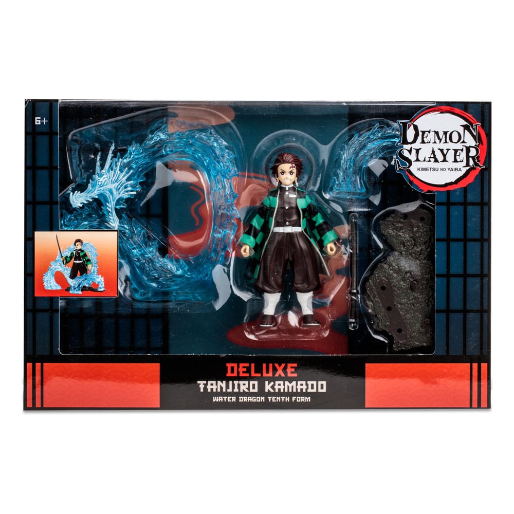 Demon Slayer: Kimetsu no Yaiba Actionfigur Tanjiro Water Dragon 13 cm