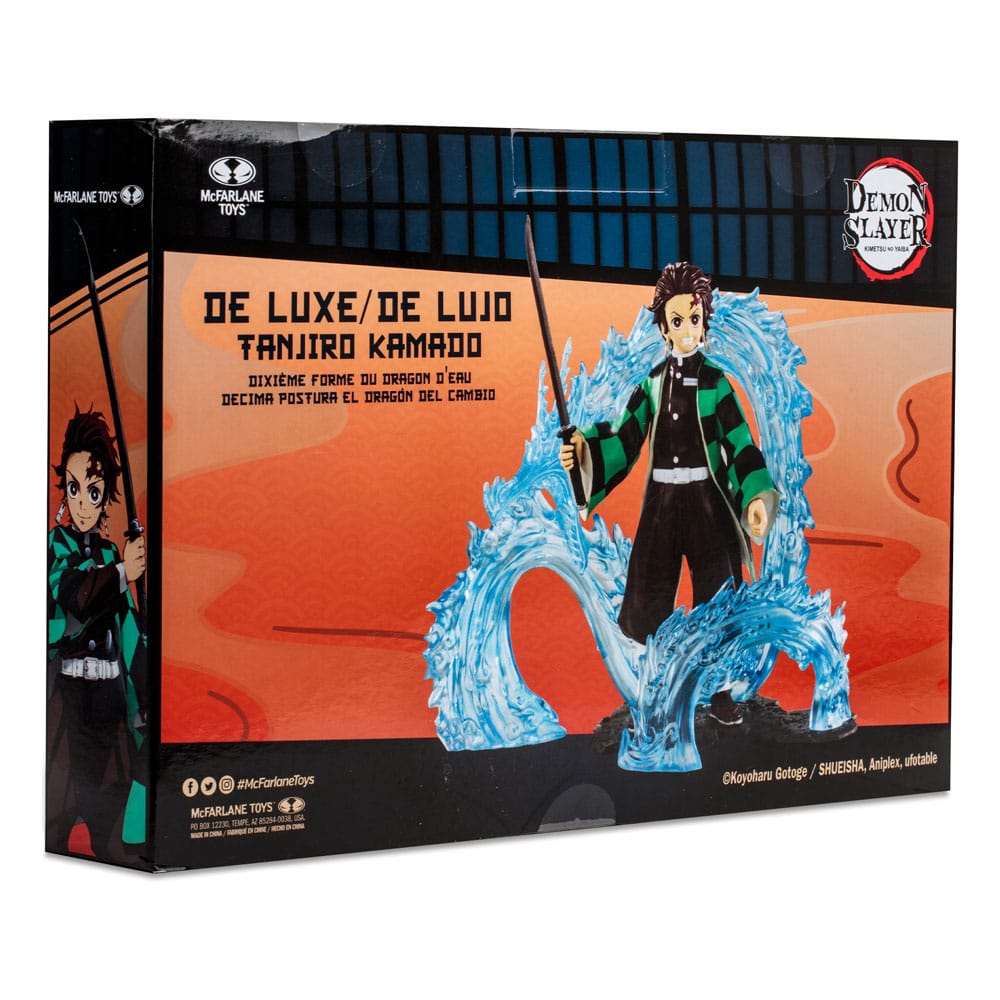 Demon Slayer: Kimetsu no Yaiba Actionfigur Tanjiro Water Dragon 13 cm