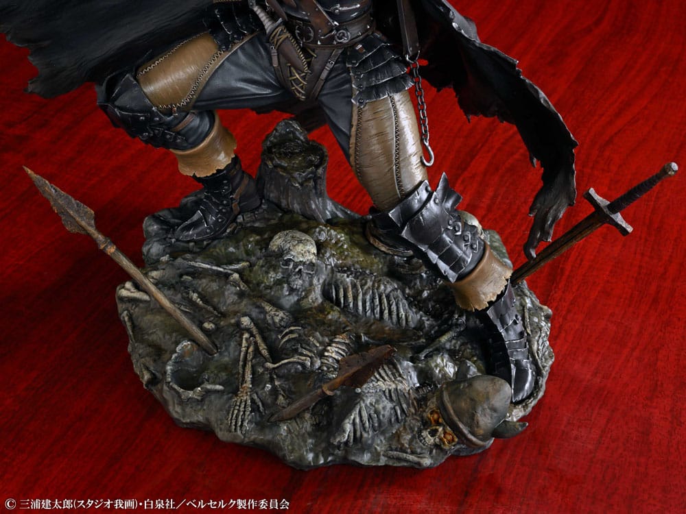 *Pre Order* Berserk PVC Statue 1/7 Guts Black Swordsman Ver. 26 cm