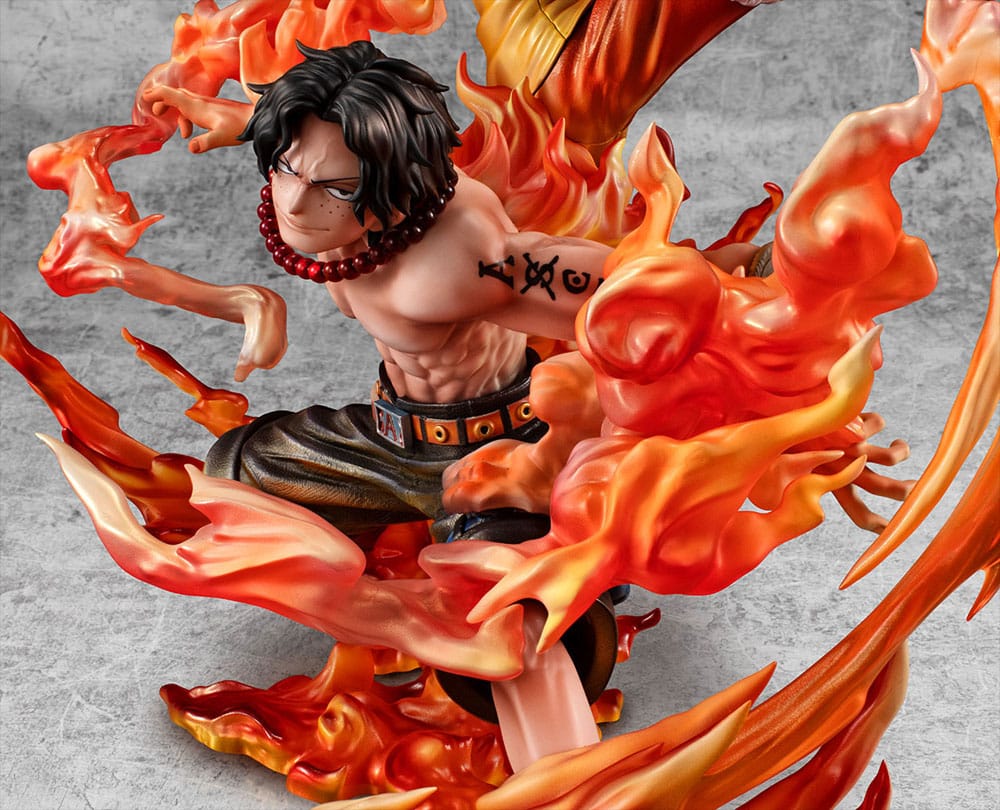 One Piece P.O.P PVC Statue NEO-Maximum Luffy & Ace Bond between brothers 20th Limited Ver. 25 cm