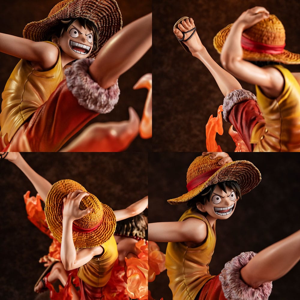 One Piece P.O.P PVC Statue NEO-Maximum Luffy & Ace Bond between brothers 20th Limited Ver. 25 cm