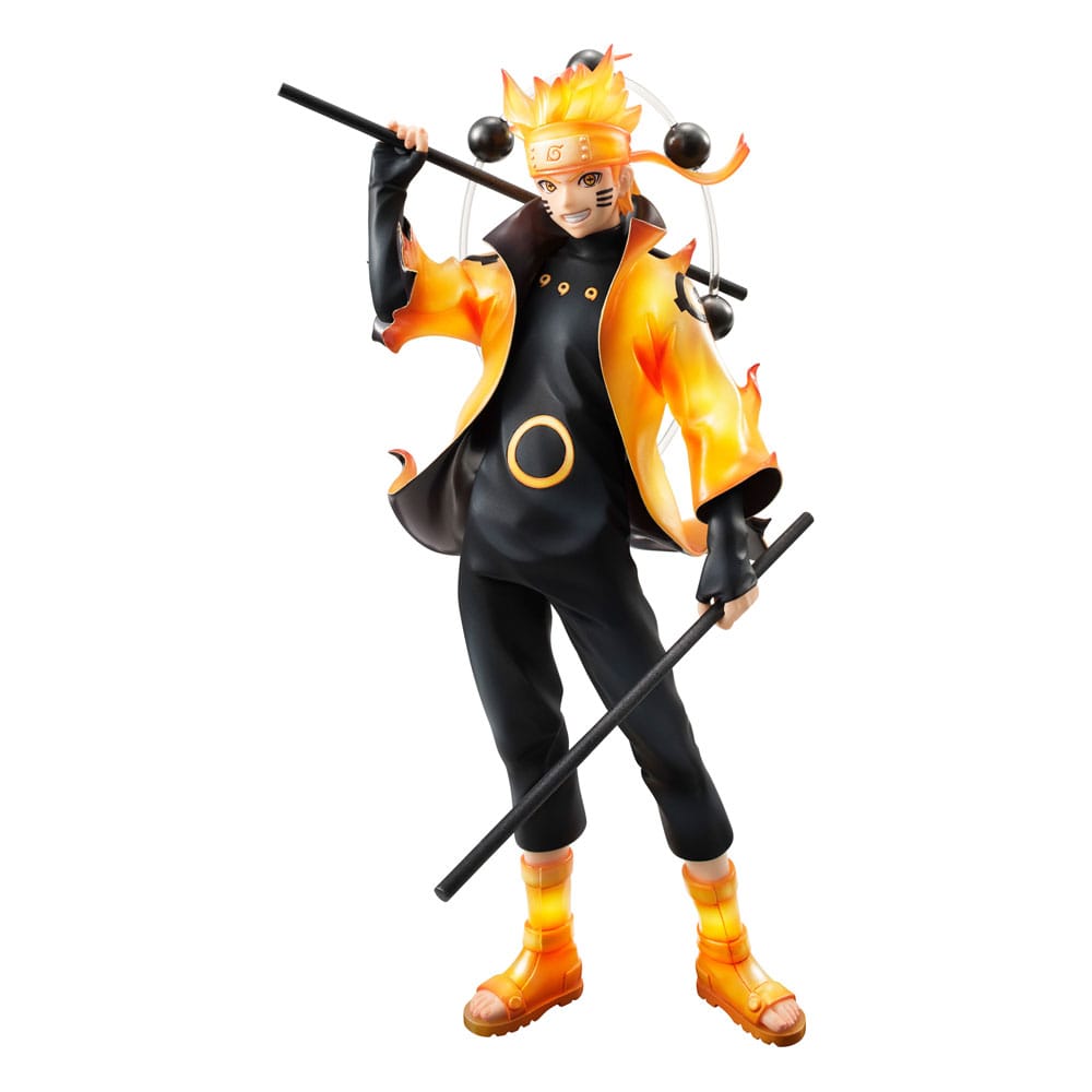 *Pre Order* Naruto Shippuden G.E.M. Serie PVC Statue Naruto Uzumaki Six Paths Sage Mode 15th Anniversary Ver. 22 cm