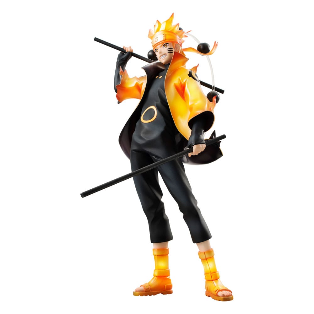 *Pre Order* Naruto Shippuden G.E.M. Serie PVC Statue Naruto Uzumaki Six Paths Sage Mode 15th Anniversary Ver. 22 cm