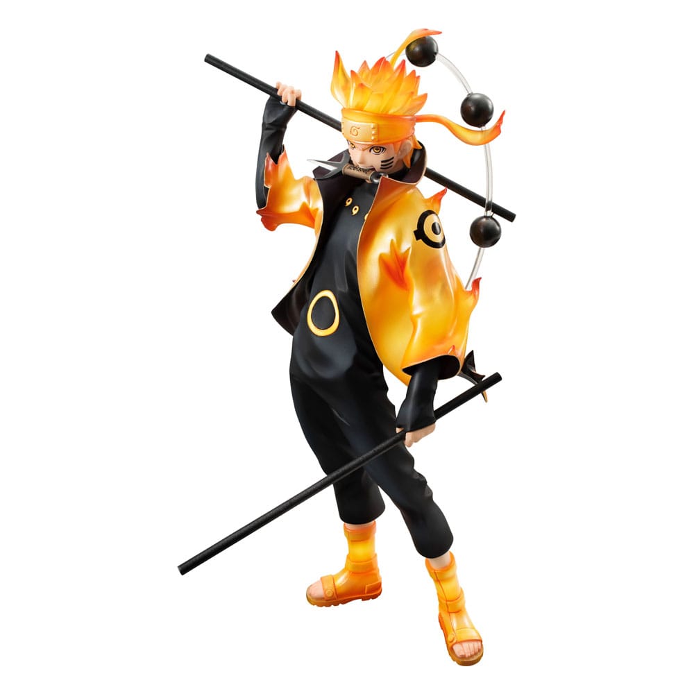 *Pre Order* Naruto Shippuden G.E.M. Serie PVC Statue Naruto Uzumaki Six Paths Sage Mode 15th Anniversary Ver. 22 cm