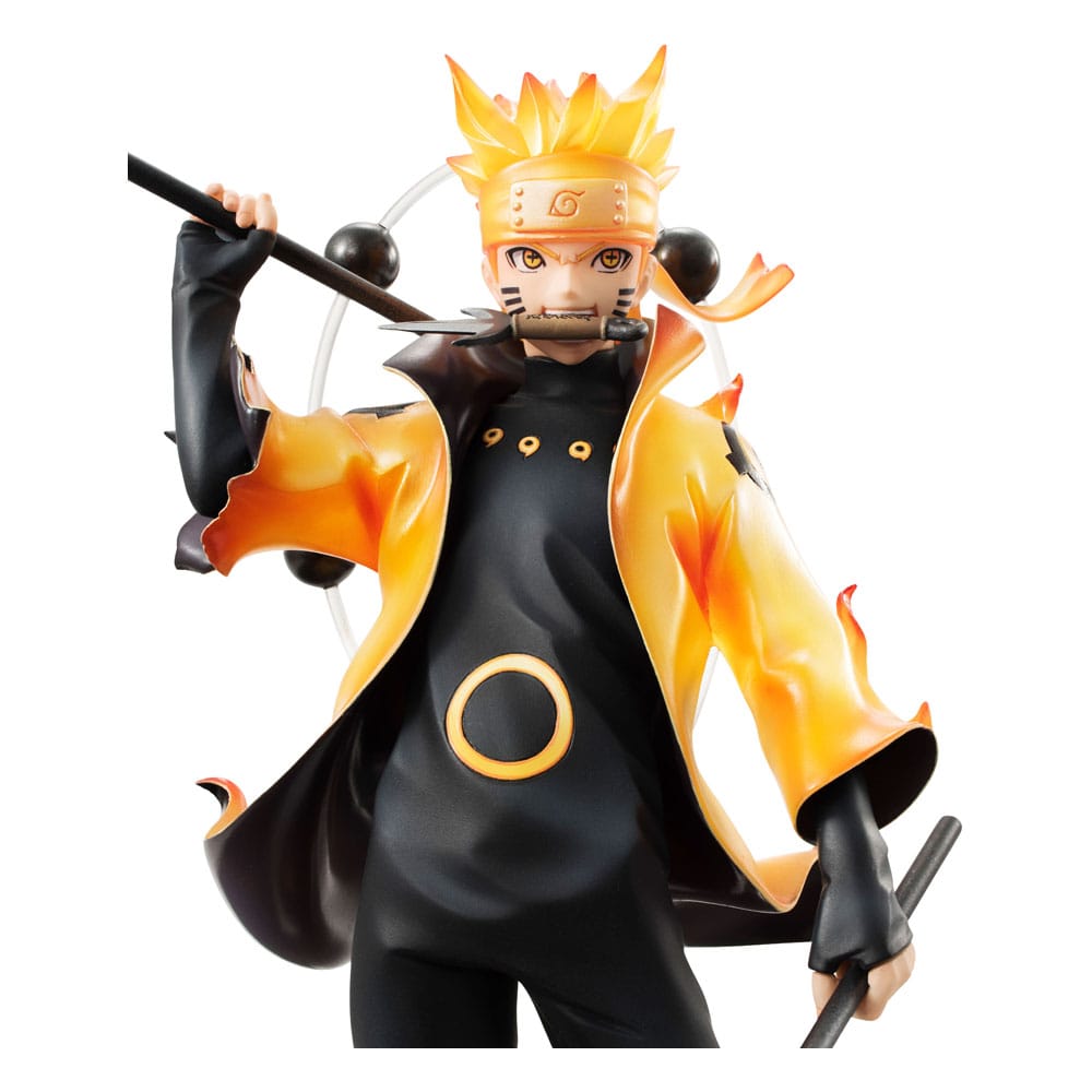 *Pre Order* Naruto Shippuden G.E.M. Serie PVC Statue Naruto Uzumaki Six Paths Sage Mode 15th Anniversary Ver. 22 cm